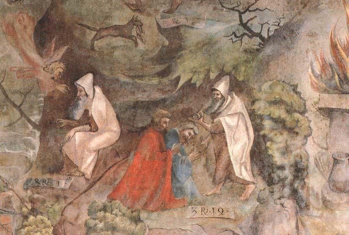 Jorg Ratgeb Scenes from the Life of Prophet Elijah China oil painting art